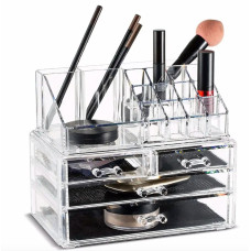 Настільний ящик органайзер для зберігання косметики UKC Storage Box
