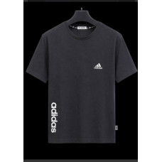 Футболка Adidas Brend Premium подвійний логотип чоловіча/унісекс